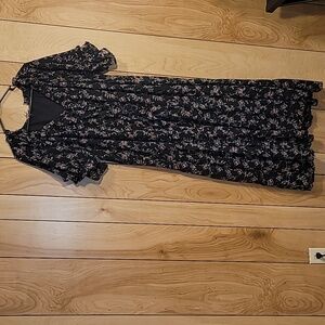 Entro Black Floral Dress
